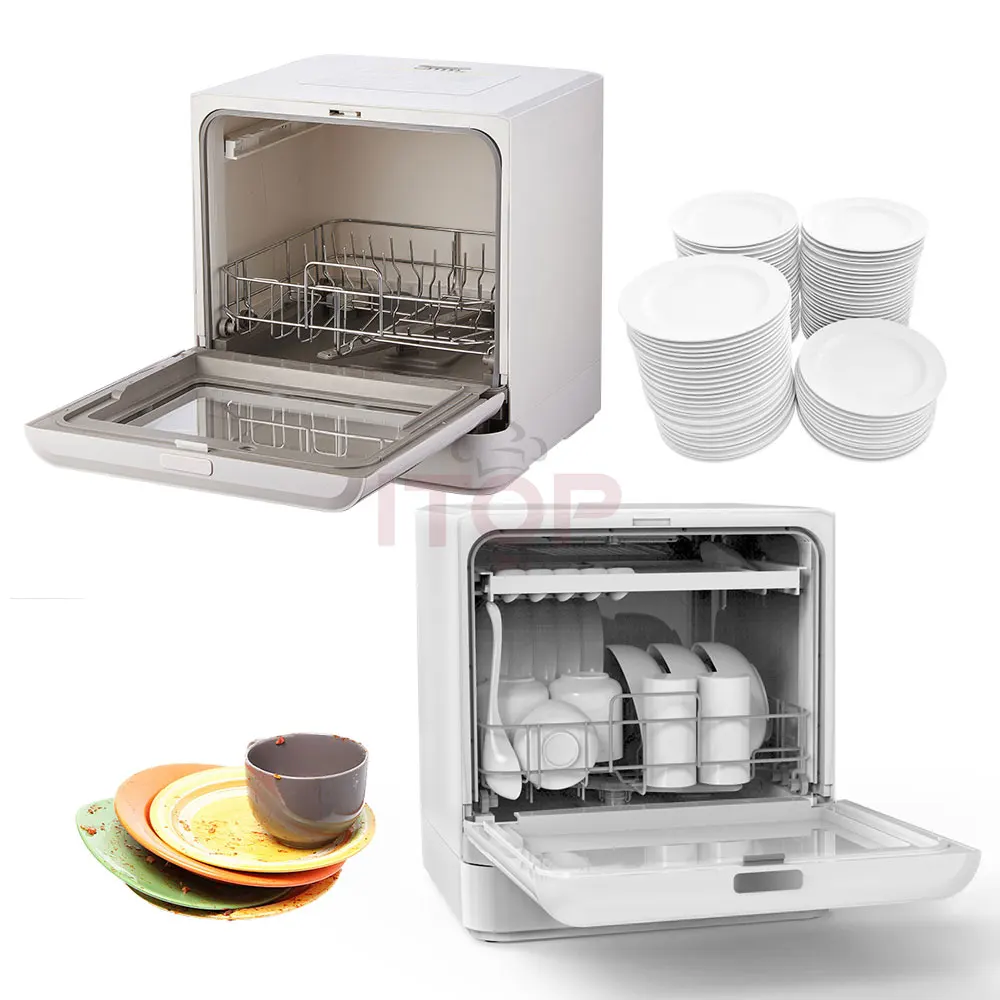 Home Use 15 Settings Big Capacity Countertop Dish washer Time Control Fast Cleaning Dishwasher Restaurant Lava-loucas