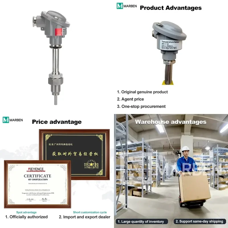 

Brand New AKS 21 W, Welding, 22 084N2016 Measurement Range: -60-180 ° C Plug in Temperature Sensor Ship Applications