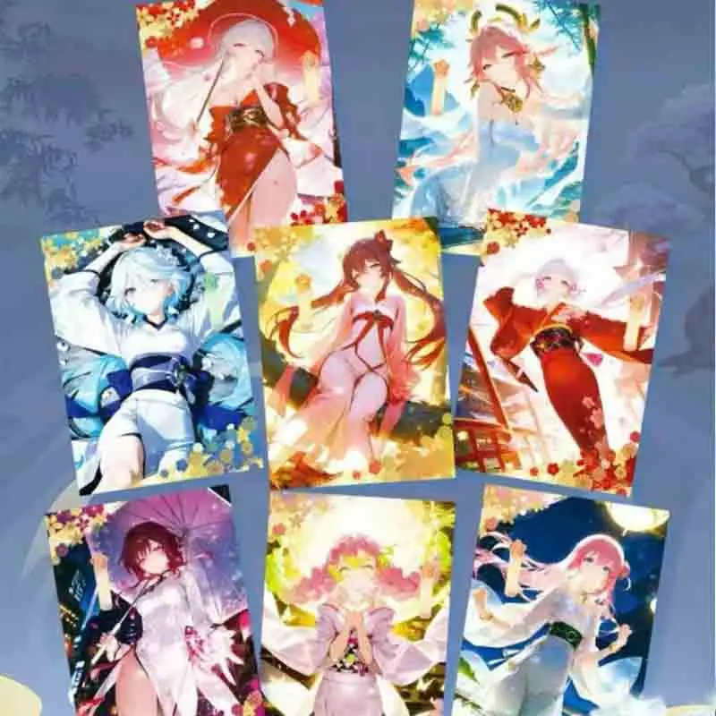 Goddess Story Booster Box Collezione di carte Yunyi Tenda Will Pour A5 Gioco Anime Waifu Carta in edizione limitata Regalo per bambini