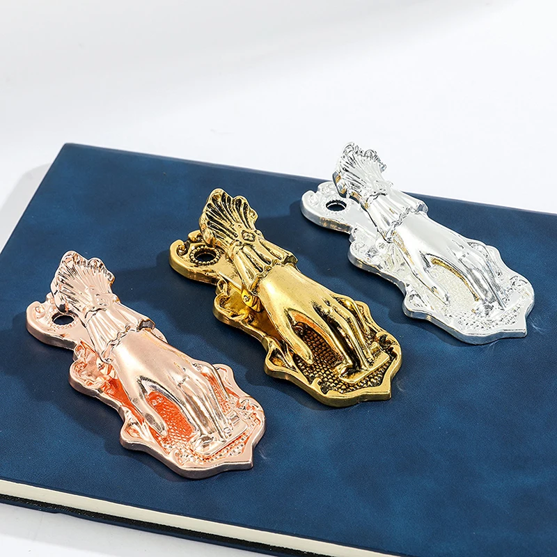 Vintage Exquisite Lady Hand-shaped Decoration Clip Bill Clip Travel Note Clip Creative Journal Tools Student Supplies Stationery