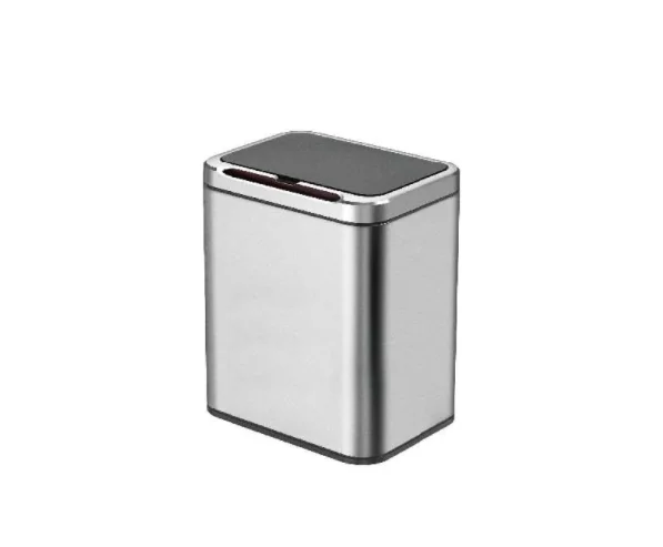

9L-25L Stainless Steel Intelligent Sensor Induction Trash Can with LED Marquee Ozone Sterilization Kitchen Bedroom Use Families