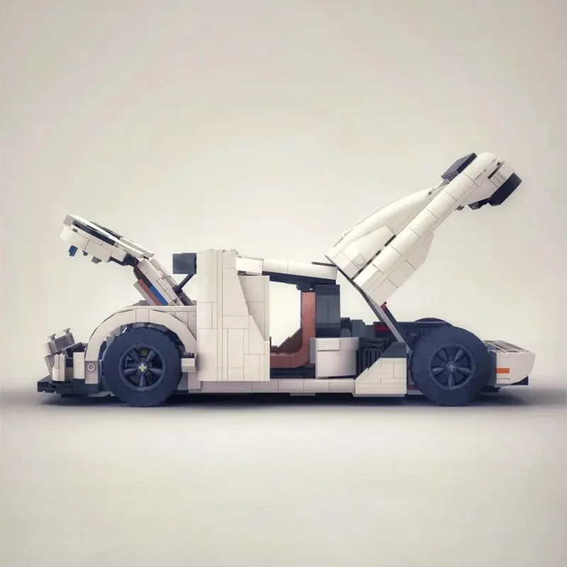 1458-Piece Koenigseggss CCX Race Car Model Feature-Rich, Ideal For Display