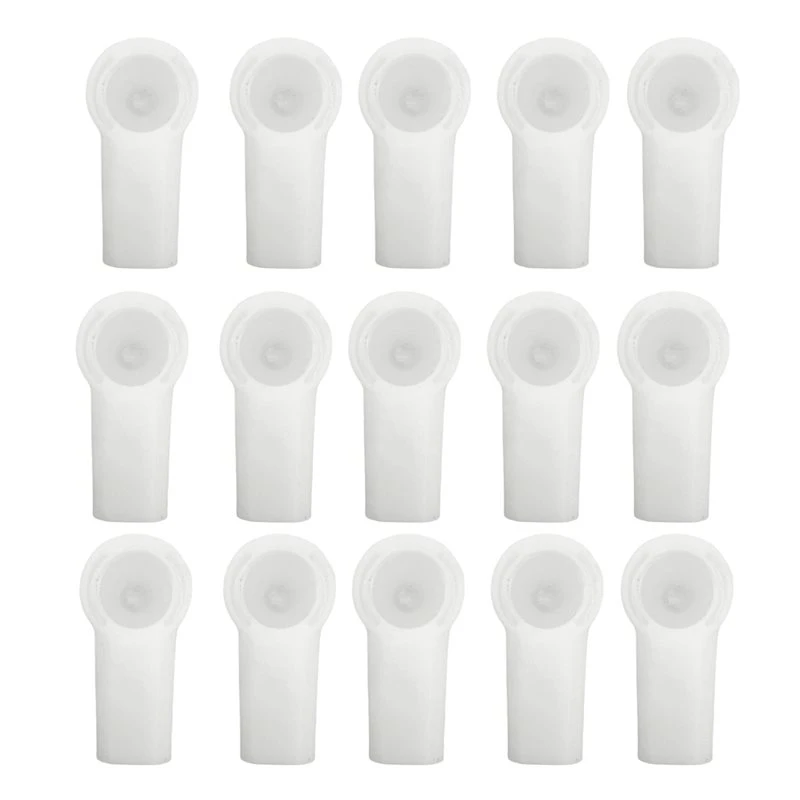 For Porsche 986 987 Boxster 1997-2012 15Pcs Car Top Push Rod Joint End Cap 98656127902 White Head Cover Caps Convertible-M53K
