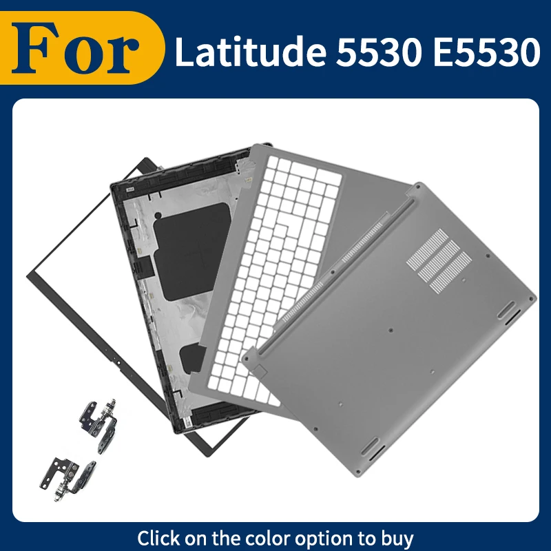 Gray New Repalce Cover For Latitude 5530 E5530 Laptop Housing Case LCD Back Cover/Palmrest/Bottom