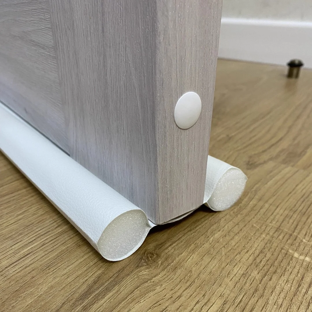 1PC 96CM/37.8in Winddicht Afdichting Strip Deur Bodem Guard Dubbele Protector Deurstop Home Decor Dust blocker Sealer