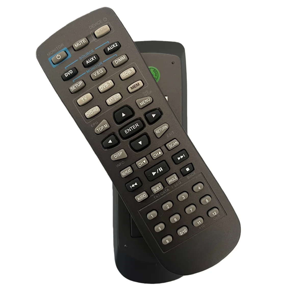 Remote Control For Alpine RUE-4159 RUE-4159H PKG-RSE3DVD PKG-RSE3HDMI Car Roof Mount Overhead Monitor