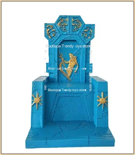 【Op Voorraad】 Saint Seiya Mythe Doek Papal/Hades/Poseidon/Hiluda Troon Hard plastic Action Figure Model Speelgoed