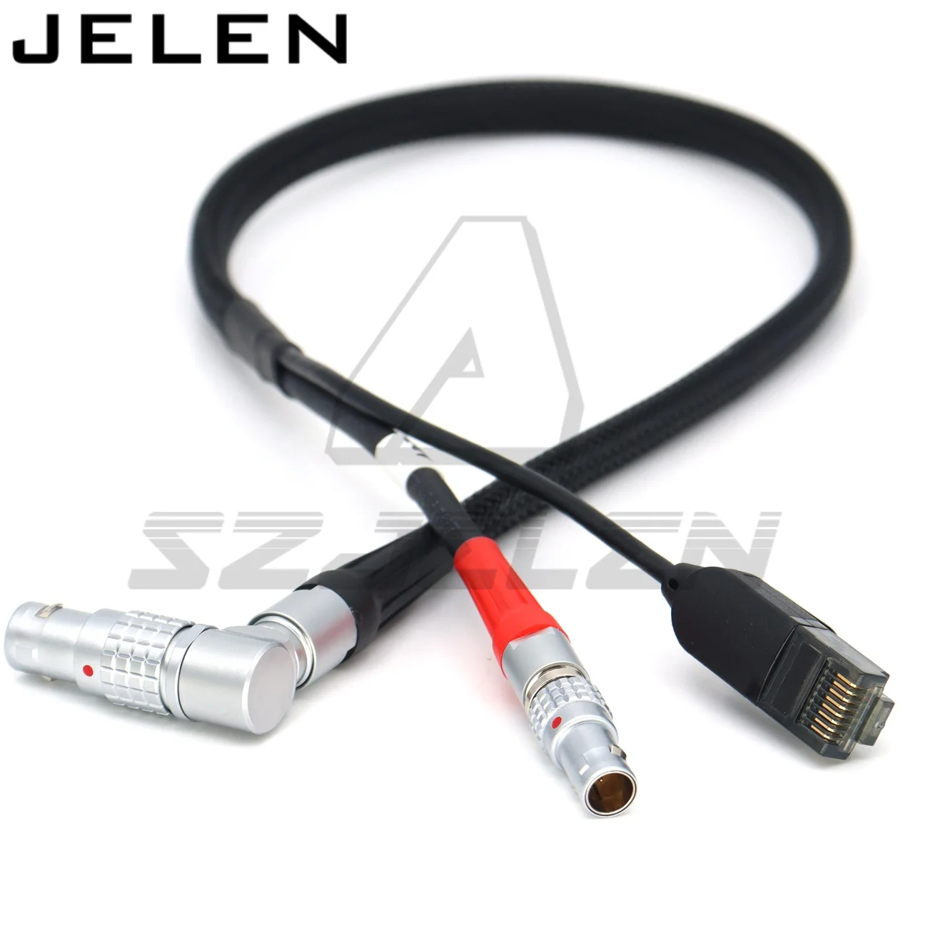 Camera ARRI  EHT 10Pin Cable to RJ45 and 0B 4pin power  for Network Interface Adapter NIA-1,  Domo Tactical Communications
