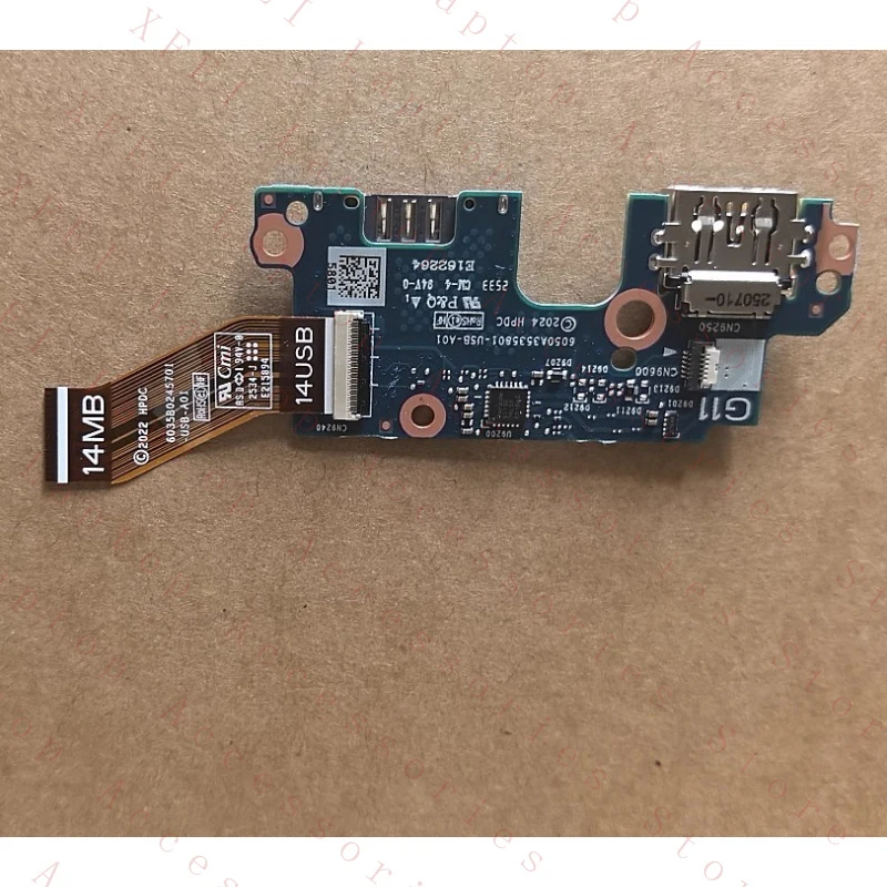 

D New for HP Elitebook 840 845 G10 G11 Laptop USB Card Reader IO Board w/Cable