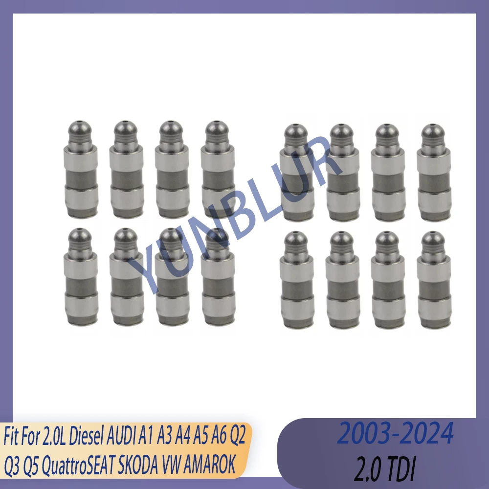 Engine Parts 16x Valve Lifter 16x Rocker Arm Kit Fit 2.0 L T Diesel 03-24 For AUDI A1 A3 A4 A5 A6 Q2 Q3 Q5 SEAT SKODA VW AMAROK - Image 2