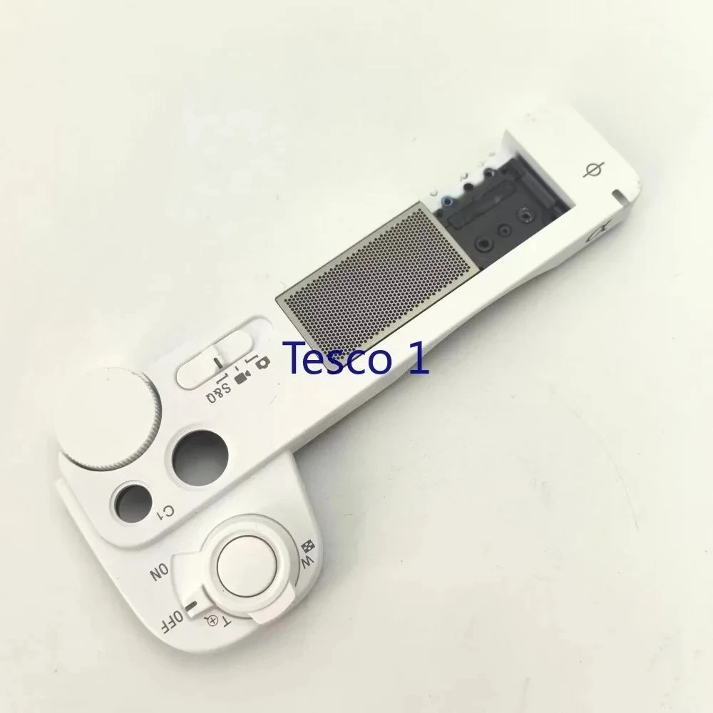Original New Black & White For Sony ZV-E10II ZVE10II Top Cover Shell Case + Function Mode Button Repair Replacement Spare Part