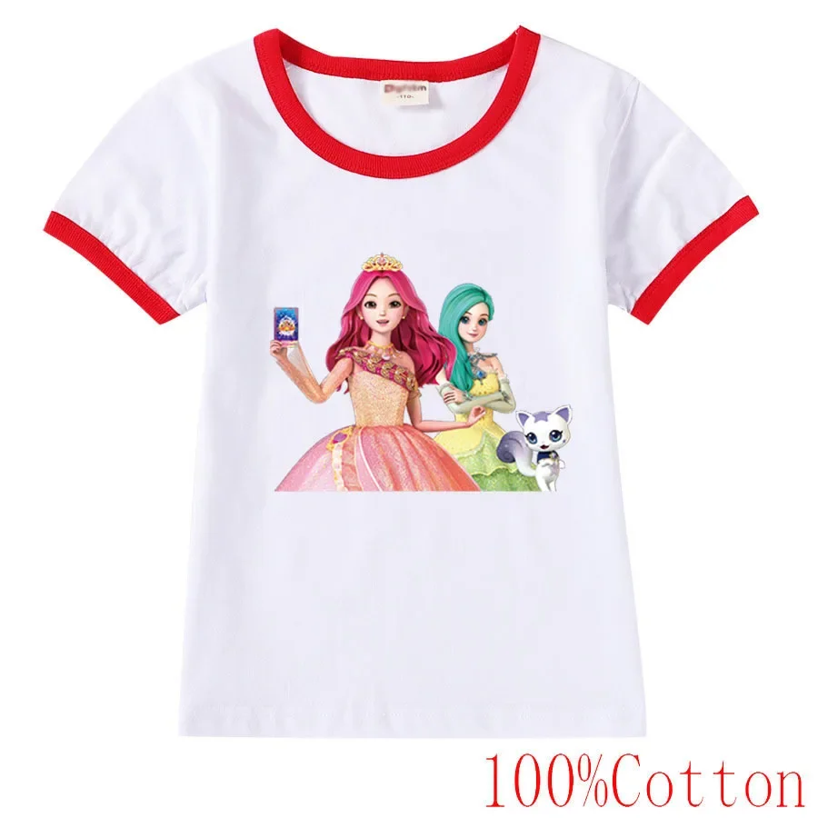 

Korean Anime Secret Jouju T Shirt Kids Cartoon Summer Clothes Baby Girls Funny Casual T-shirt Teenager Boys Short Sleeve Tops