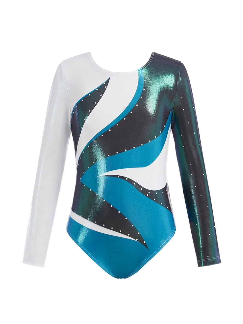 

Ballet Gymnastics Dance Jumpsuit Figure Ice Skating Leotard Long Sleeve Artistic Rhythmic Gymnastics Bodysuit Costume 120-160