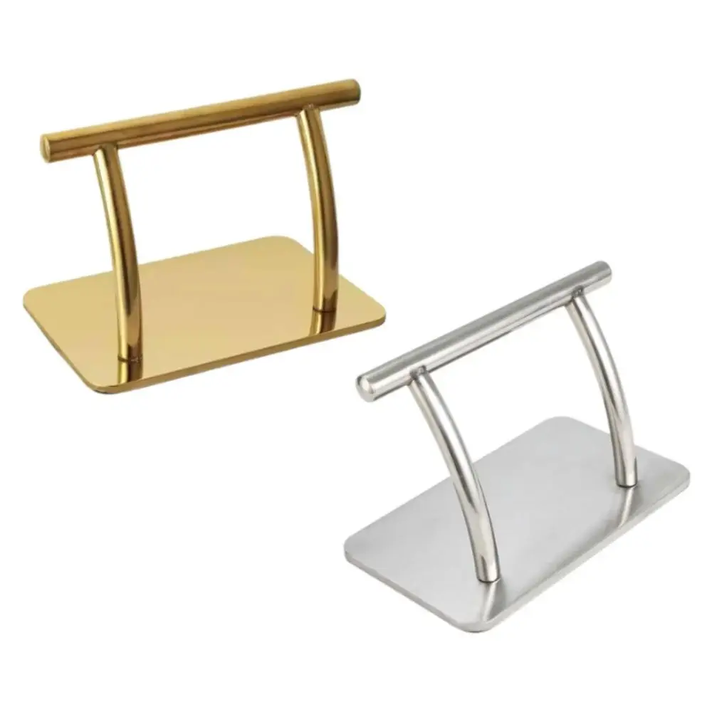 Fußstütze aus Edelstahl, bequemes Pedal, mobile Fußstütze, Stuhl-Zubehörteile, stabiles, universelles, ergonomisches Design