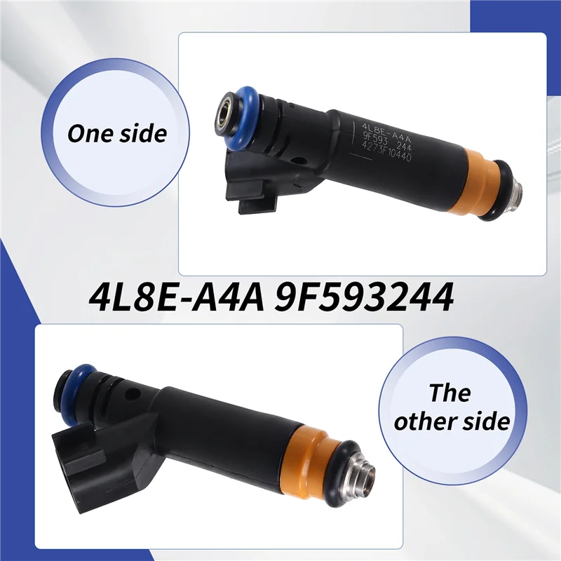 

P-Premium-8Pcs Fuel Injectors 4L8E-A4A For Ford Mustang Mountaineer 4.6L V8 2005-2010