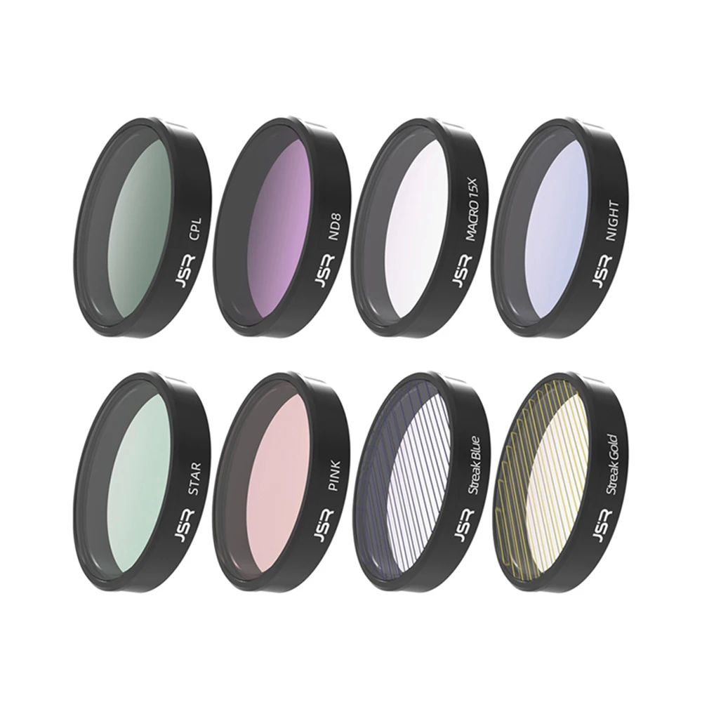 For DJI Osmo Action 5 Pro Lens Filter Set UV CPL ND8/16/32/64 Macro/Night Pink Diving Filter Kit OSMO Action 4/3 Accessories