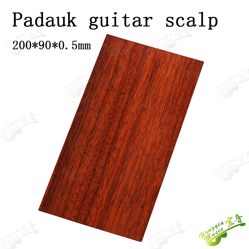 Zebrawood Gitarrenkopfplatte, wunderschönes Zebrano-Kopffurnier, Massivholz, handgefertigtes Material, Gitarrenzubehör, 200 x 90 x 0,55 mm – Detail 10