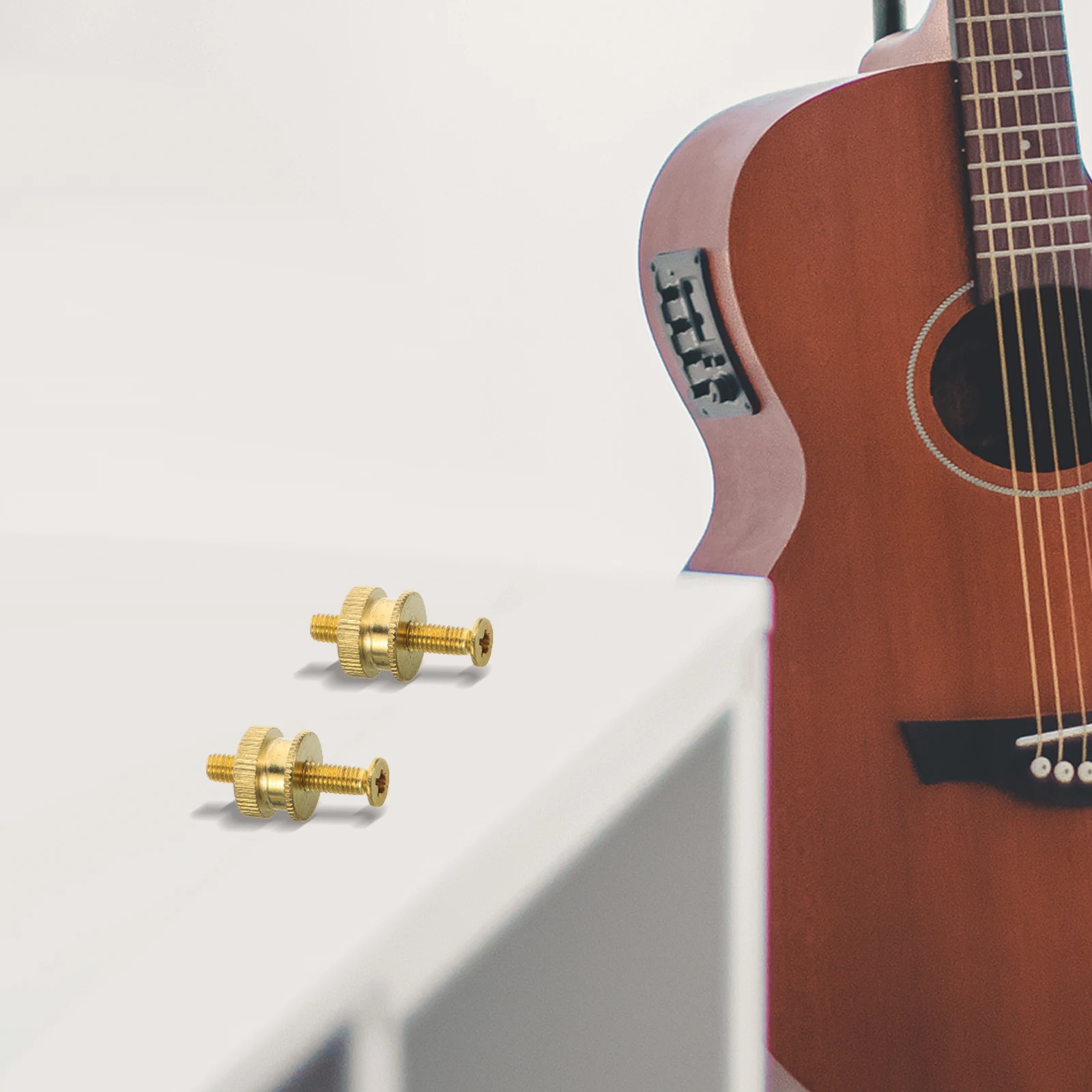 

Guitar Bridge Saddle Screw Brass String Locking Replacement Part For Electric Guitar Tremolo System Fixing Accessory