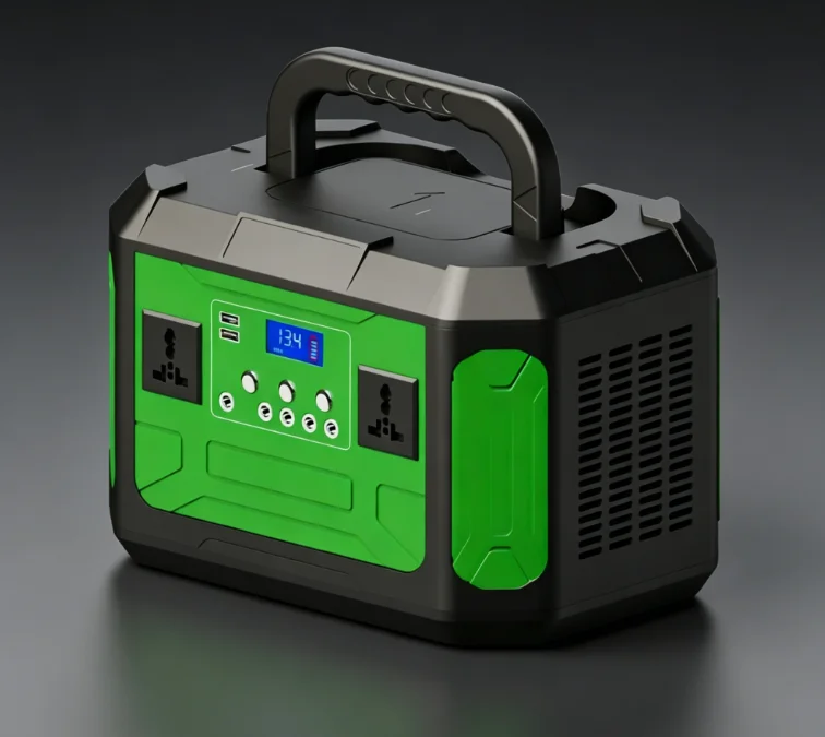 500W Handheld Solar Power Station Long Lasting Outdoor Multi-device Energy Supply Portable Camping Emergency Lighting Power Stat