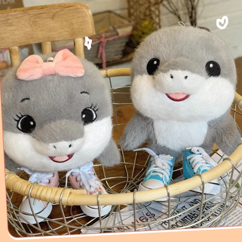 

23CM Brainrot Kawaii Tung Tung Sahur Telalaero Stuffed Plush Toy Shark Soft Anime Dolls for Birthday Gift