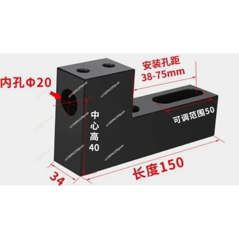 cnc-lathe-tool-holder-inclined-rail-u-drill-bracket-single-double-row-drilling-tool-for-inner-hole-machining