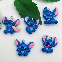 10pcs Cartoon Dog Resin Charms for Diy Jewelry Making Cute Earring Necklace Keychain Accessories Pendant Material Findings