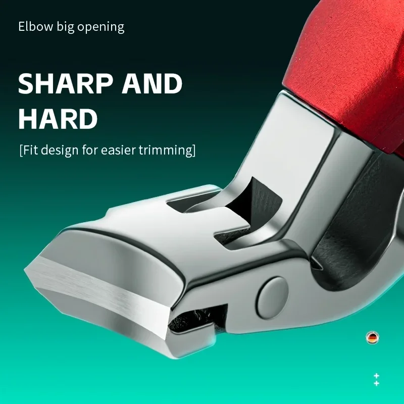 ใหม่โค้งเล็บ Clipper สําหรับคุดหนา Toenails Toenails Trimmer Professional Podiatrist Toenail Nipper สแตนเลส