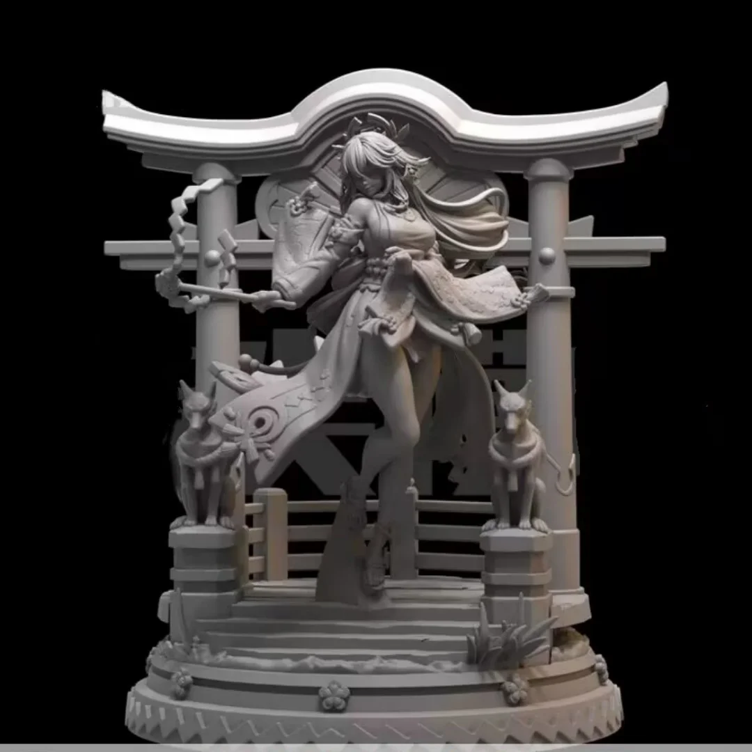 

Yaeya Shenzi масштаб 1/24, полная фигурка из смолы, модель, комплект, сборные миниатюры, в разобранном виде, неокрашенные, коллекционные игрушки для хобби, подарки