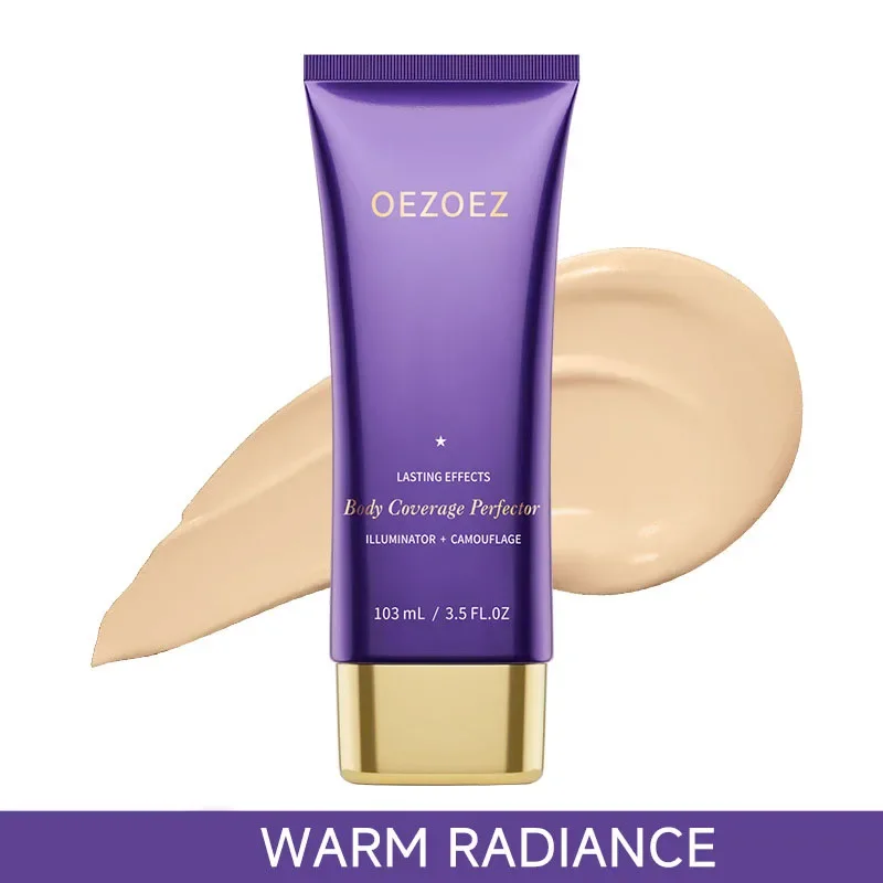 Body Coverage Perfector+ Buffer Brush - Vlekkeloze lichaamsmake-up, concealer voor littekens, vlekken, aderen, tatoeages en meer mixcosmetica