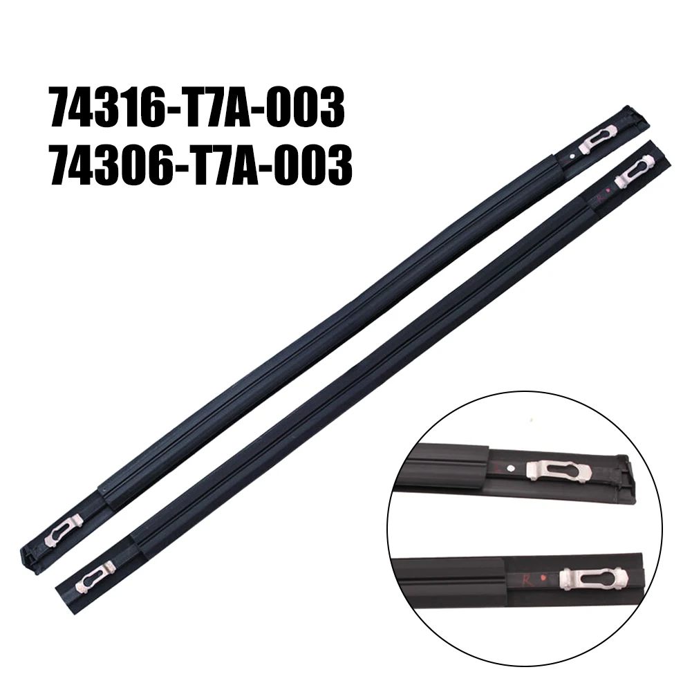 

Good Effect Roof Trim Moldings Auto Parts 2pcs 74306-T7A-003 74316-T7A-003 Rubber Waterproof For HondaHrv 2016-2021