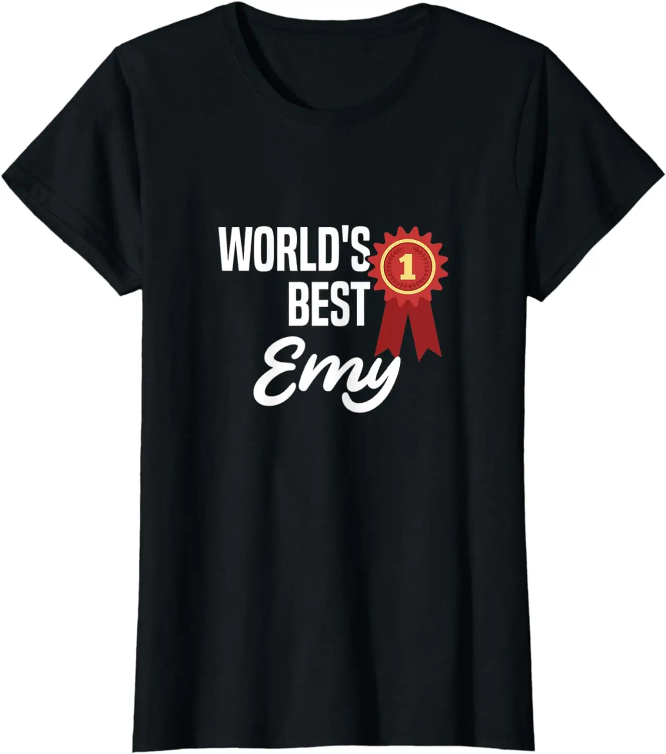 

World's Best Emy Name Personalized T-Shirt