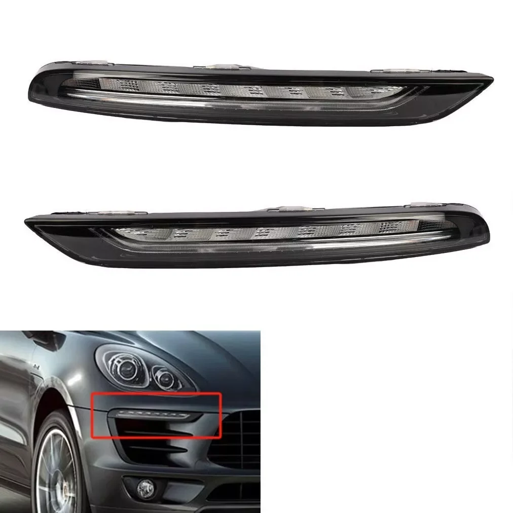 

95B941181A 95B941182A Applicable to Porsche Macan 95B front bumper daytime running lights left and right