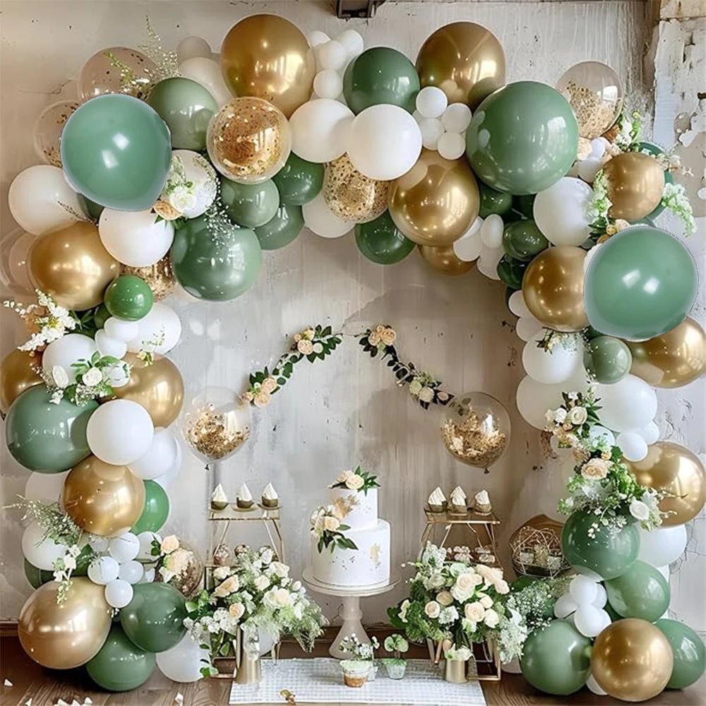 115Pcs Sage Green B…