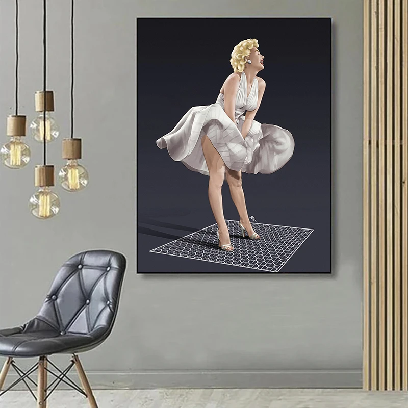 2024 New Marilyn Monroe Diamond Embroidery DIY Diamond Painting Kit Rhinestone Wall Art home decor gift