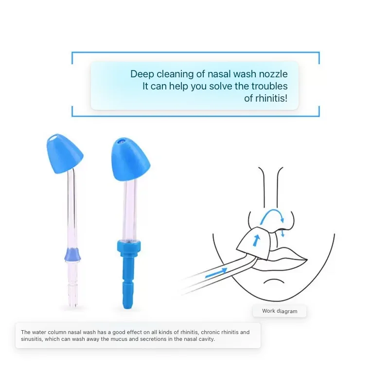 H2ofloss الأصلي طائرة نصائح استبدال الفوهات لجميع أنواع H2ofloss جهاز تنظيف الأسنان بالماء عن طريق الفم الري اكسسوارات رؤساء #3