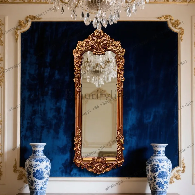 LD Moving Modern Mirror Wall Living Room Standing Full Body Girls Bedroom Luxury Long Bathroom Mirror  r  Home Products