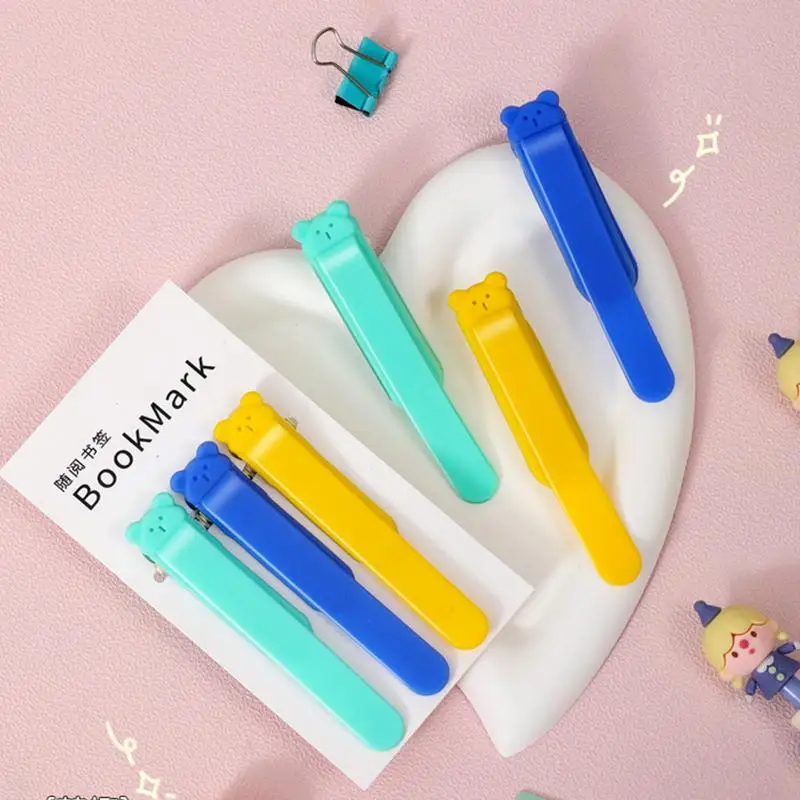 Silicone Book Mark 3X Automatic Silicone Smart Book Marker Book Marks for Reading Silicone Page Marker for Women Men Kids Book
