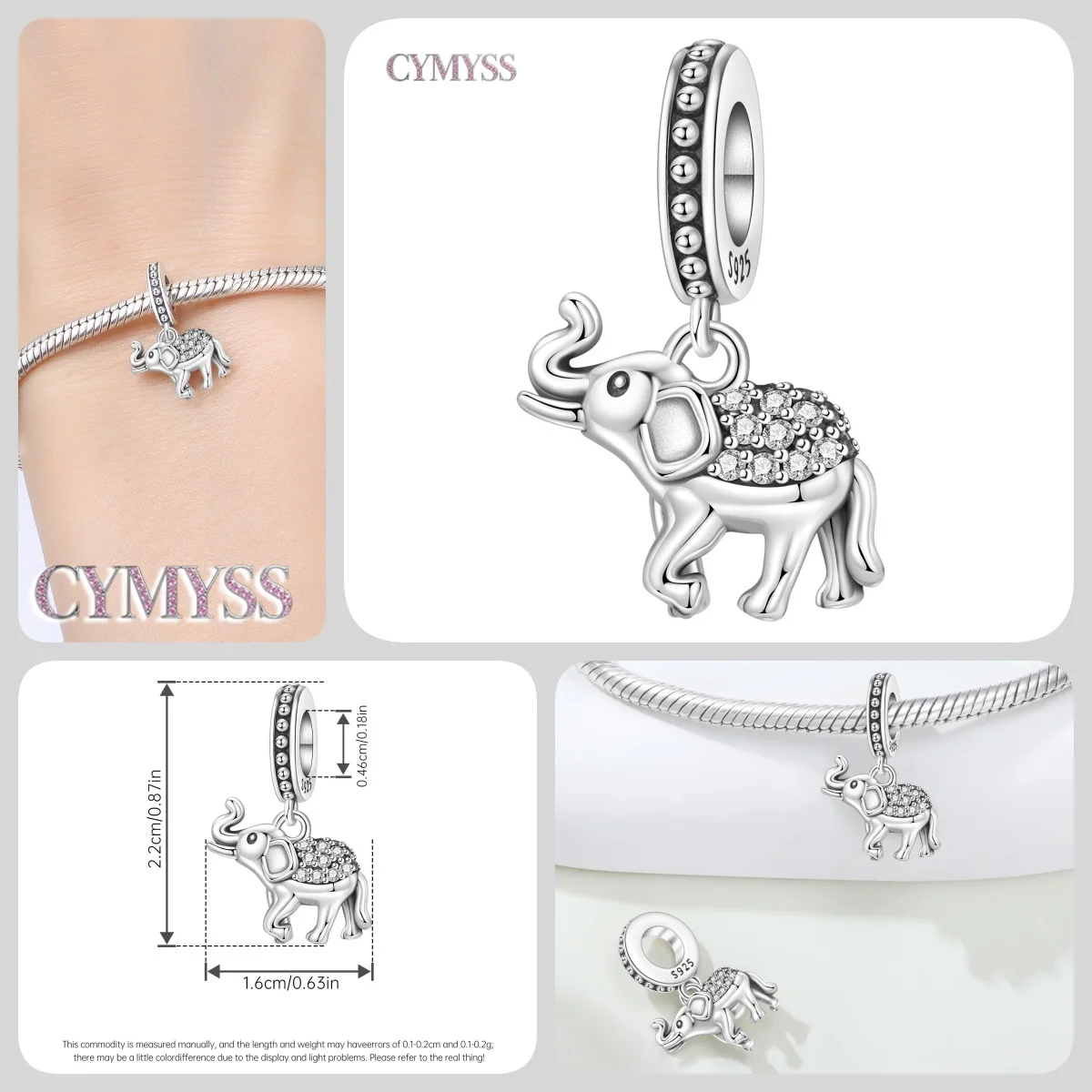 925 Sterling Silber Mutter-und-Kind-Umarmung Anhänger Charms DIY Perlen Zubehör Passend für Armband Halskette Modeschmuck Geschenke – Detail 32
