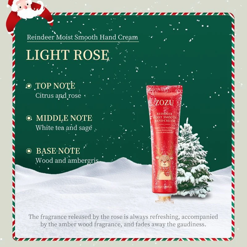 30g Hand Cream Moisturizing Hydrating Anti-drying Anti-wrinkle Anti Repairing Hands Care Beauty Skin Care Products Xmas Gift