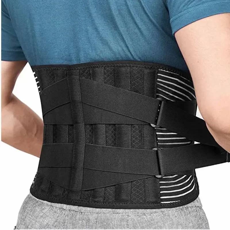 

Double Pull Back Lumbar Support Belt Waist Orthopedic Corset Men Women Spine Decompression Waist Trainer Brace Back Pain Relief