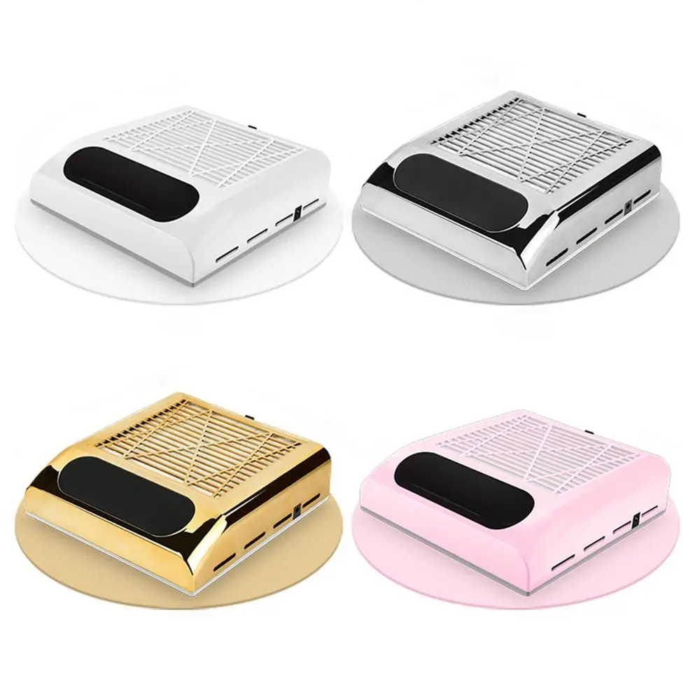 

Пылесборник для ногтей мощностью 80 Вт, низкая скорость шума ​ ​ Регулируемые маникюрные станки Турбина Бесщеточный съемный фильтр-сетка