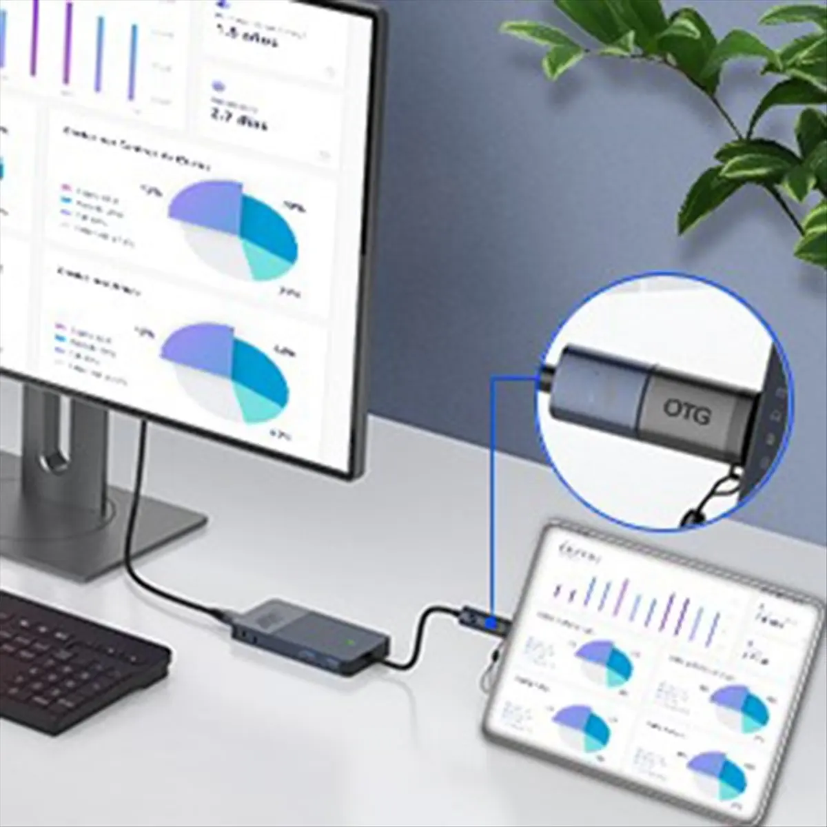 Stable- USB 3.0 Docking Station, Triple Display USB Hub Dual Monitor, USB C Laptop Docking Station for MacBook M1 M2