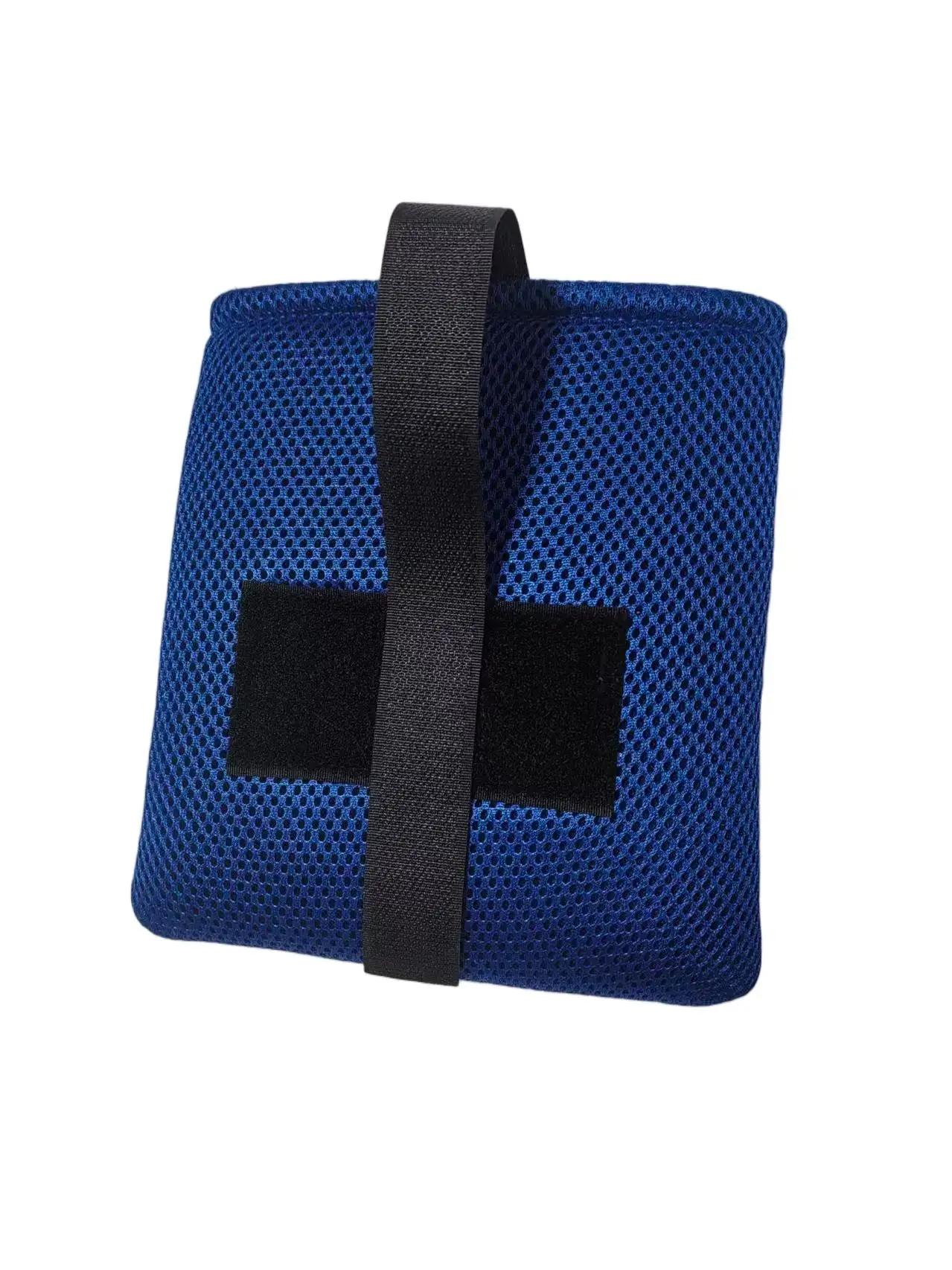 Universal Wheelchair Footrest Cushion 1 Pair, Breathable Mesh Pad, Pressure Relief & Non-Slip Cover, Easy Install for Elderly