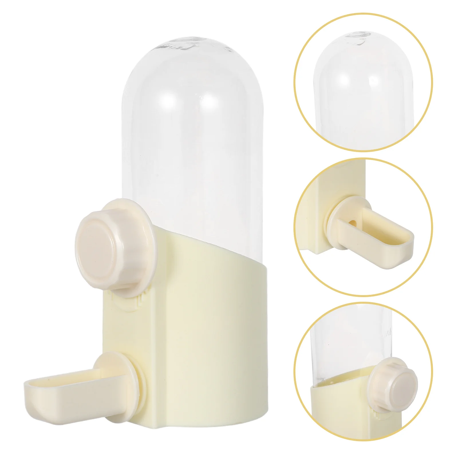 

Automatic Bird Cage Water Dispenser Leakproof Plastic Feeder Small Water Bottle for Parakeets Cockatiels Budgie Parrots