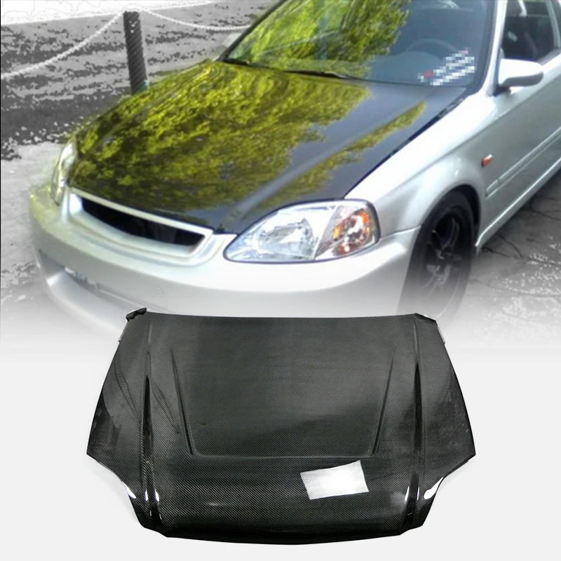 

Для Honda Civic EK OEM капот (подходит для 4-дверного и 3-дверного люка) [капотEK Civic OEM, капот Civic EK, капот Honda OEM]