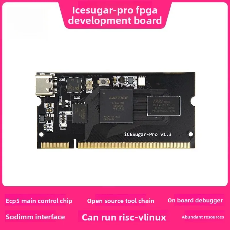 

FPGA Development Board with ECP5 – Open Source RISC-V Linux Ready, SODIMM Module for Embedded Computing