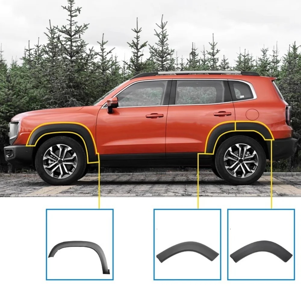 

Car Fender Flares Arch Wheel Eyebrow for GMW Great Wall Haval DARGO Protector Mudguard Fender Wheel Protector Guard