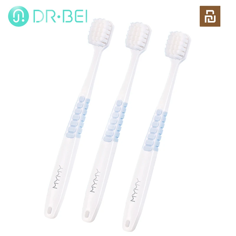 Adult Bamboo Charcoal Soft Bristle Toothbrush Oral Care Teeth Cleaning Tool Orthodontic Braces Toothbrushes Dental Tooth Brush