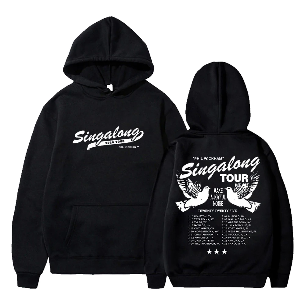 

Phil Wickham Singalong Tour 2025 Hoodie Long Sleeve Streetwear Women Men Hooded Sweatshirt Trendy Outfits