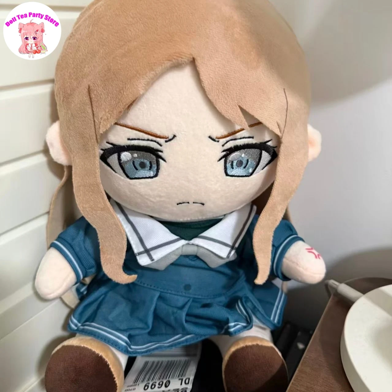 

30CM MyGO Soyo Nagasaki Cosplay Plush Stuffed Doll Cartoon Anime Sitting Posture Toys Pillow Cosplay Plushie Mascot Xmas Gift
